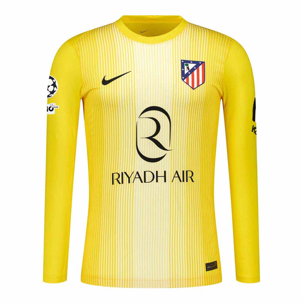 Camiseta Portero Ni&ntilde;o Manga Larga Amarilla 25/26 image number null